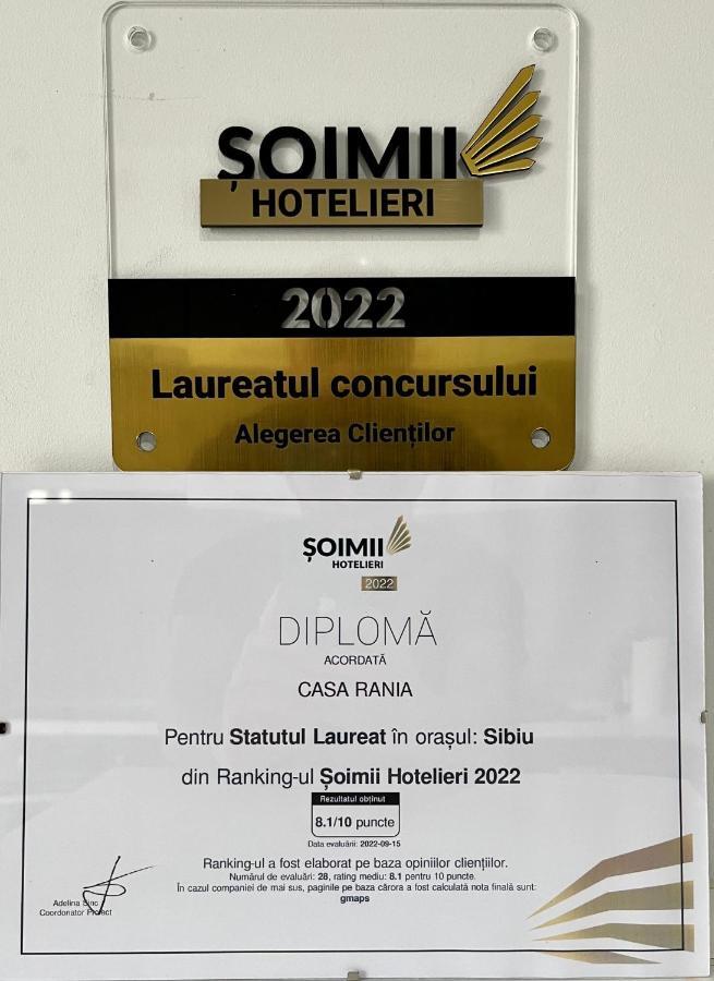 Отель Casa Rania Сибиу Экстерьер фото